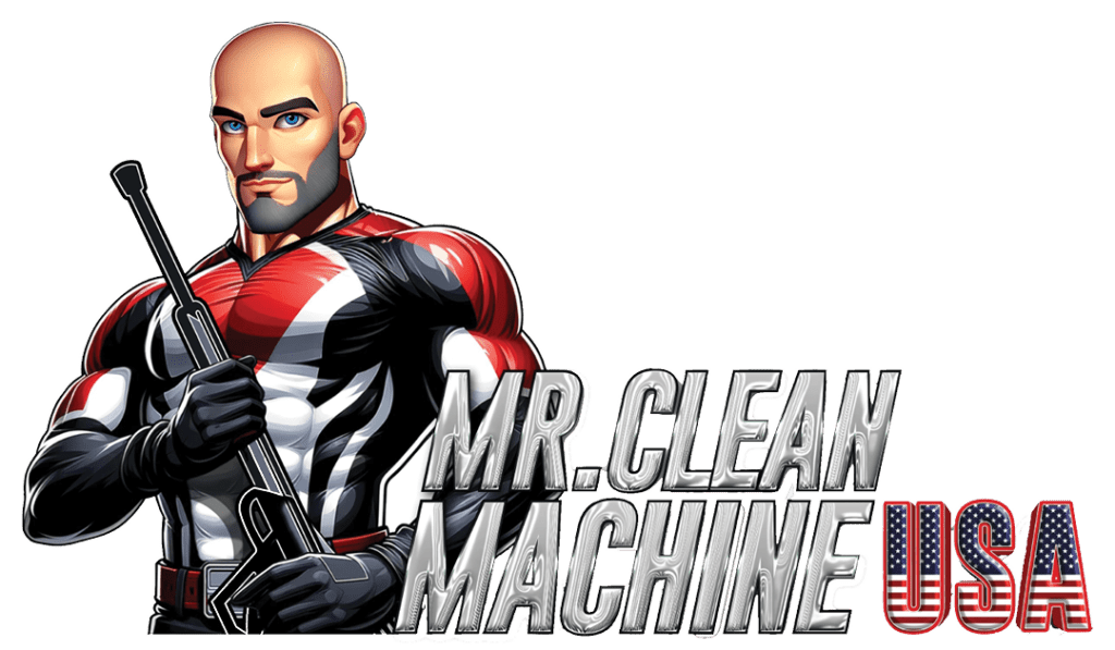 mr. clean machine USA large logo